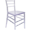 Clear Chair Thinvisible Chiavari Chair Front CCRC-MONO-THIN-ZG-T