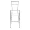 Clear Resin Chiavari Barstool by Chivari BCRC-ZG-T Front