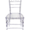 Clear Resin Pro-Clear Chiavari Chair by Chivari Front CCRC-ZG-T