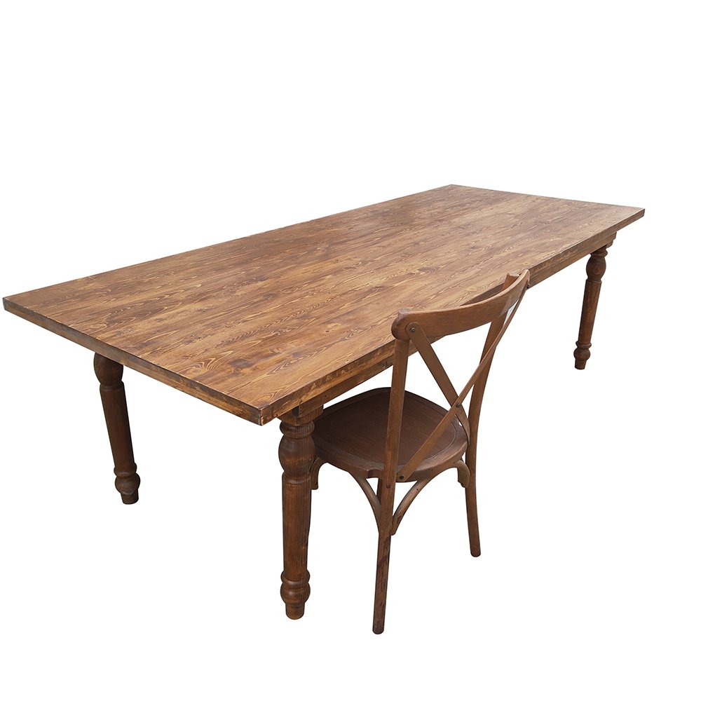 straightleg wood table a