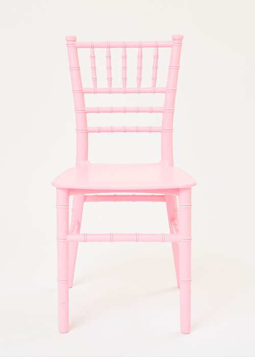 Pink Resin Children's Chiavari Chair
