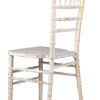 White Distressed ToughWood Chiavari Chair CCWWD-ZG-T