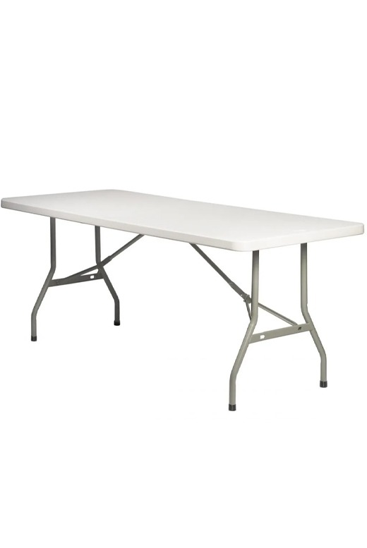 72"x30" Rectangle "Heavy Duty" High Density Plastic Folding Banquet Table