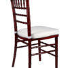 Mahogany, Red Wine ToughWood Chiavari Chair CCWM-ZG-T