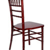 Mahogany, Red Wine ToughWood Chiavari Chair CCWM-ZG-T