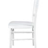 White Steel Skeleton Resin Napoleon Chair CNRW-STEEL-CX-T