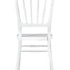 White Steel Skeleton Resin Napoleon Chair CNRW-STEEL-CX-T