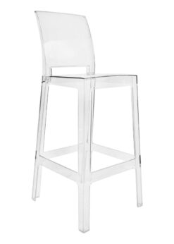 Clear Ghost Barstool with Oval Back BGRO-ZG-T Right