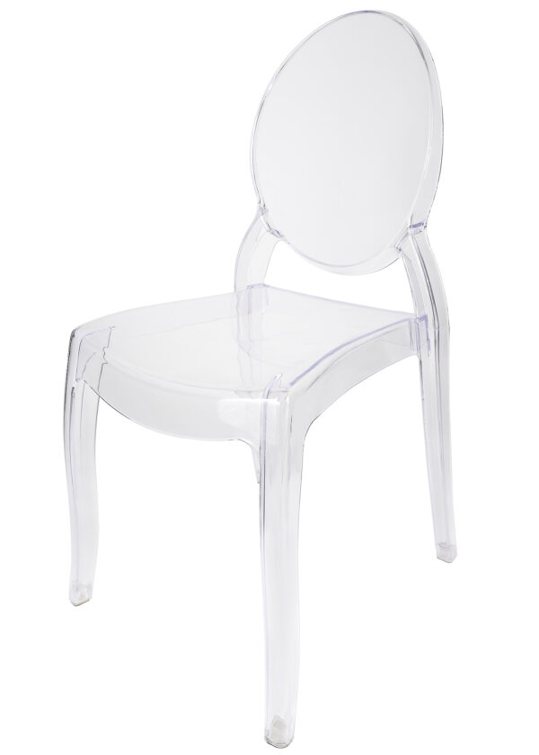 Clear Resin Sophia Ghost Chair left1 CGRS-ZG-T