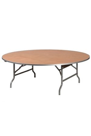 60" Round Children's Plywood Folding Banquet Table, Includes FREE METAL EDGE UPGRADE, $40 Value