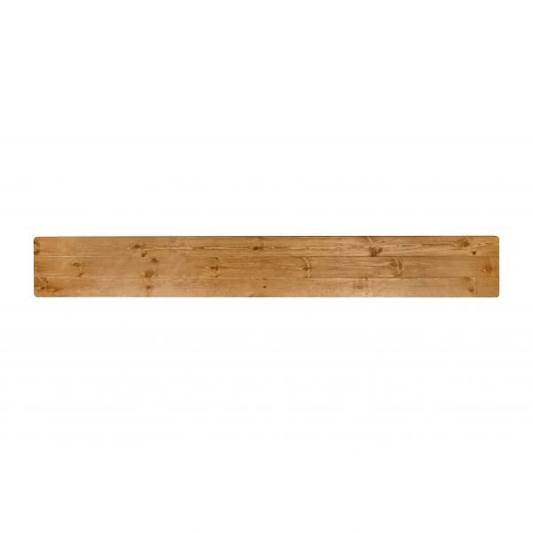 Bench for Farm Table Rectangle 96x12 Color Chestnut A Series TFARM BENCH 9612 CHESTNUT AX T Top