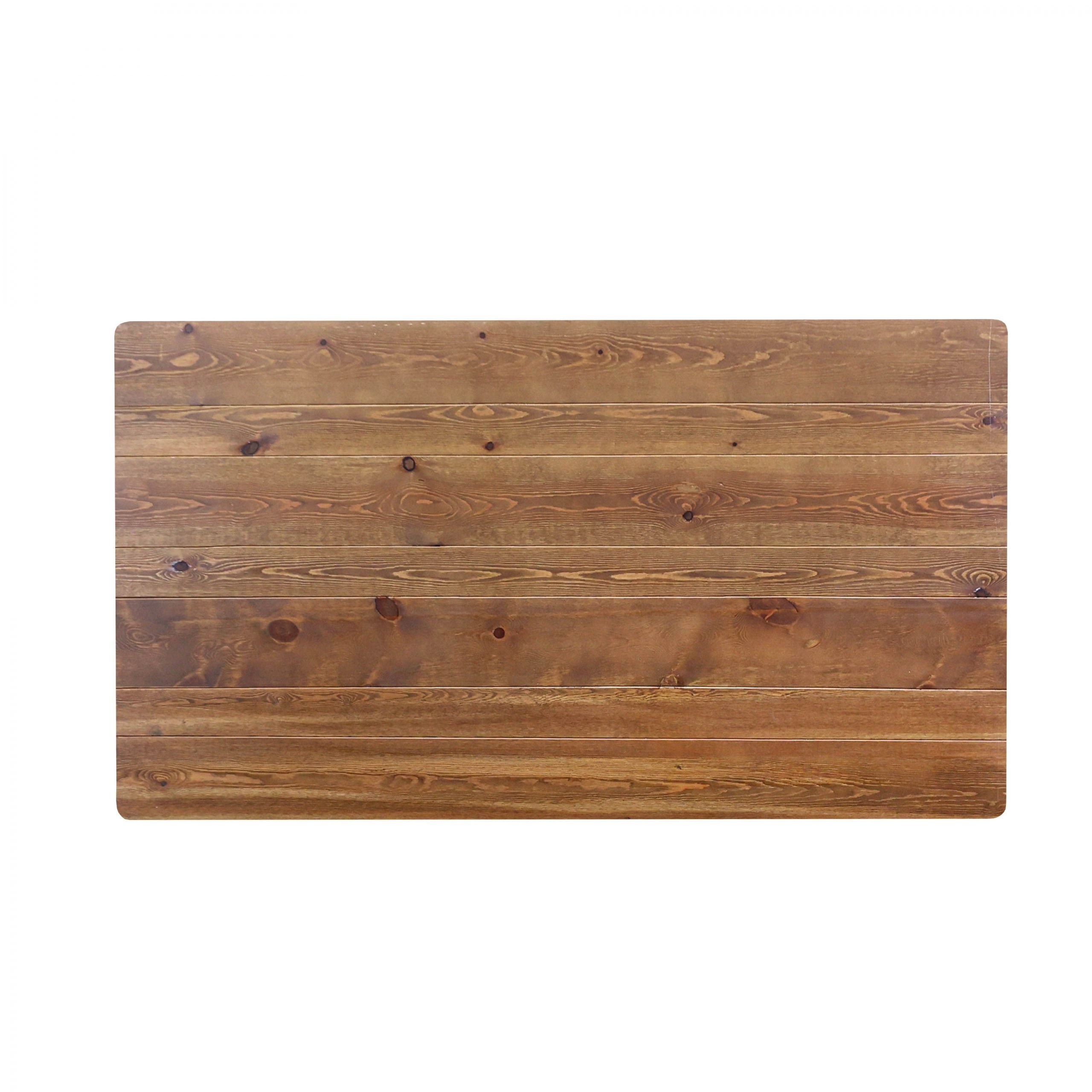96 x 40 Rustic Pine Folding Farm Table