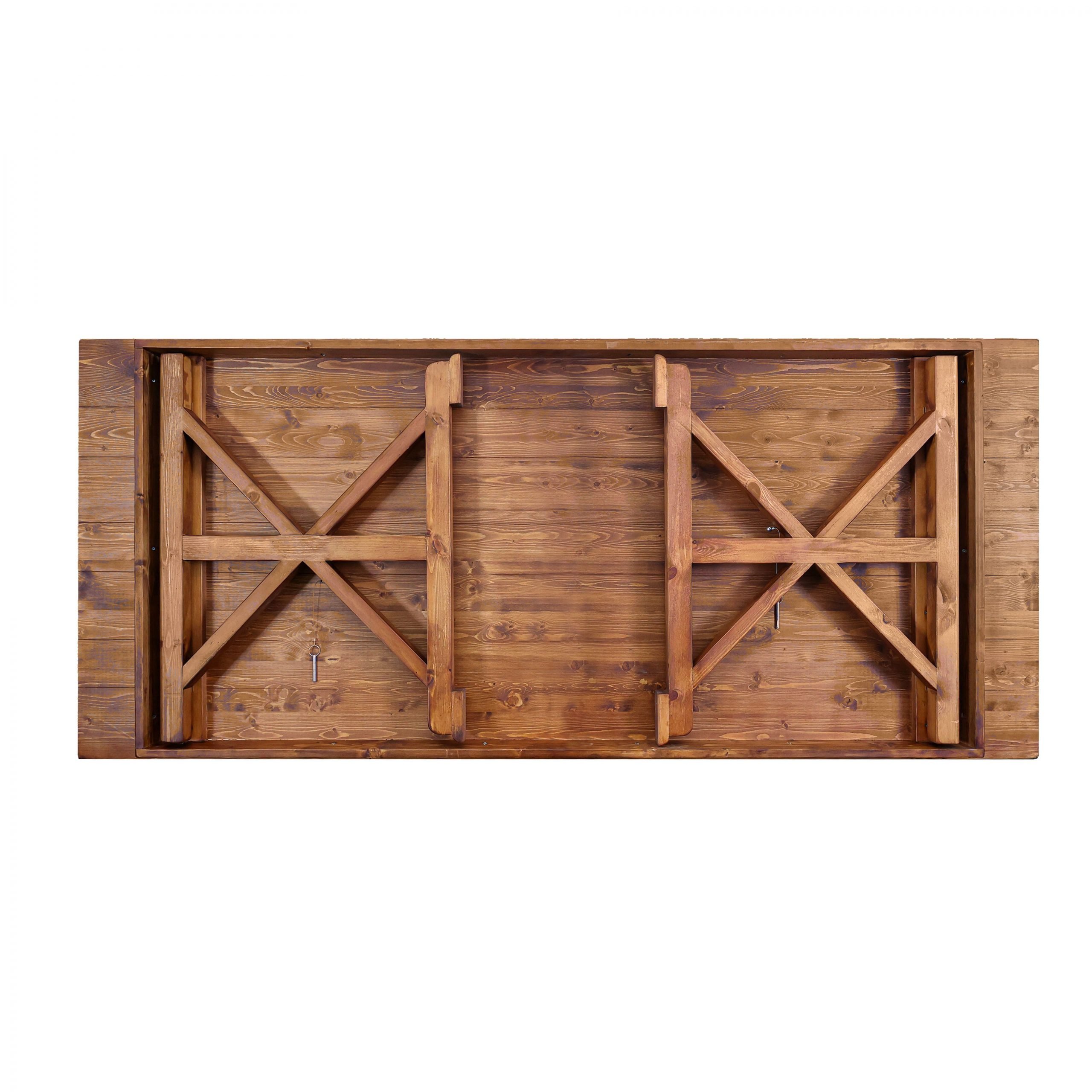crossleg wood table b