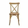 Chair Crossback Wood Chestnut BH Series CXWC BH T Front