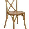 Chair Crossback Wood Chestnut BH Series CXWC BH T Right