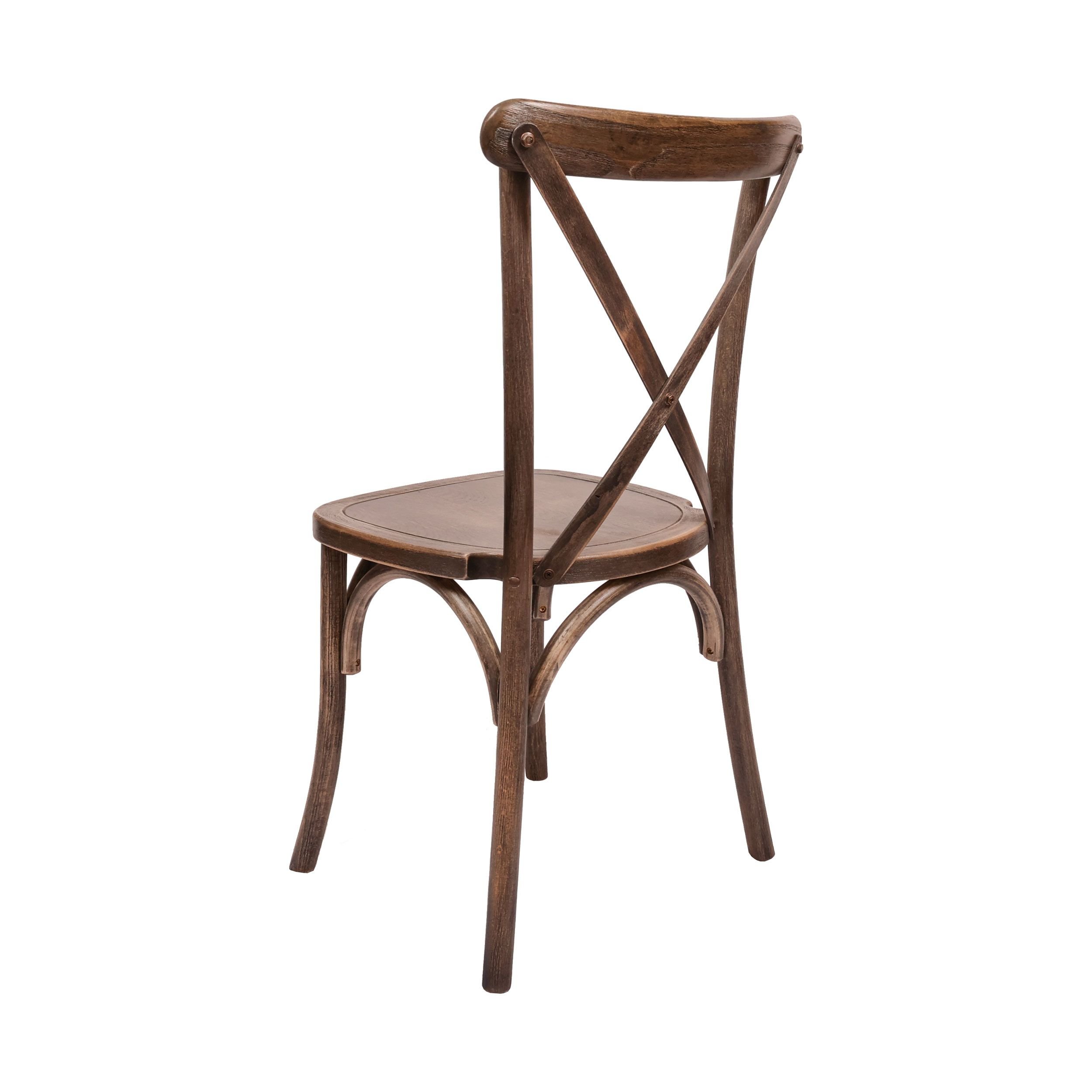Chair Crossback Wood Fruitwood Z Series CXWF ZG T Back