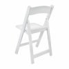 Chair Folding Resin White A Series CFRW AX T Back
