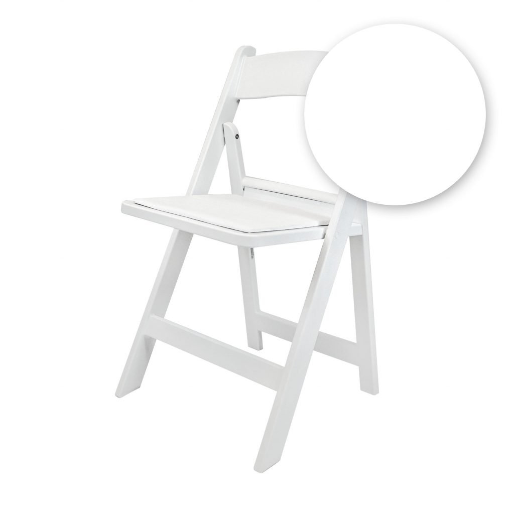 Chair Folding Resin White A Series CFRW AX T Chair Swatch