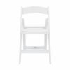 Chair Folding Resin White A Series CFRW AX T Front