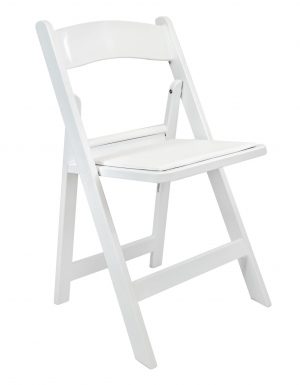 Chair Folding Resin White A Series CFRW AX T Right