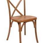 Chair Resin Crossback Chestnut Steel Core CXRC STEEL CX T Right