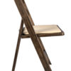 Fruitwood Resin Folding Chair with Tan Cushion CFRF-TAN-AX-T