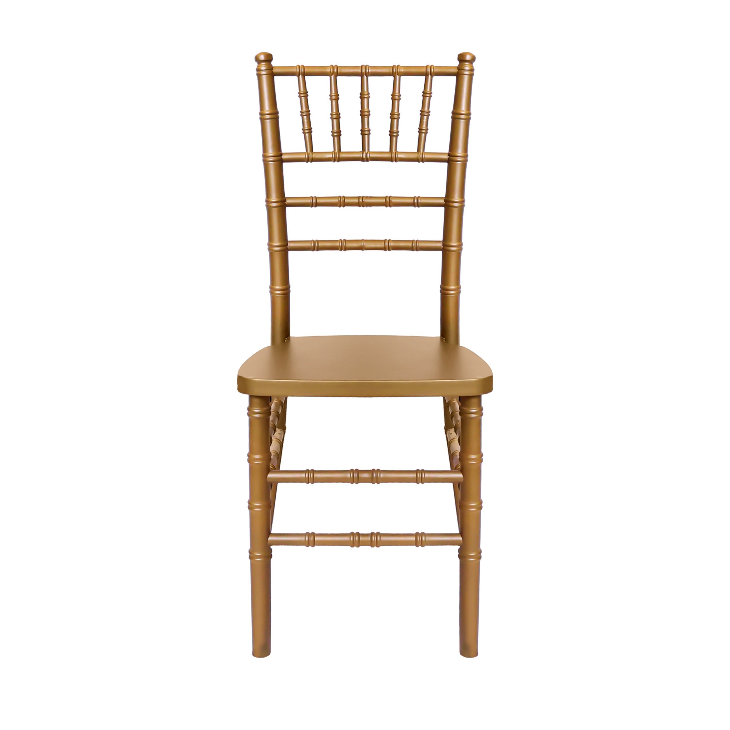 Chair Chiavari Wood Dark Gold ToughWood™ B Series CCWGD BH T Front