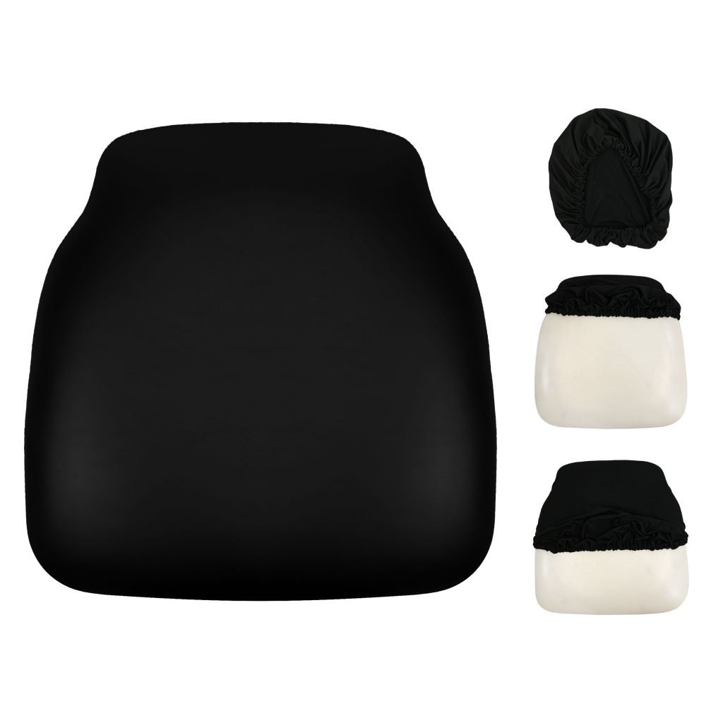 Cushion Cap for Panel Cushion Spandex Black Z Series Front Multi View CUSHCAPSPNDXBLK ZG T