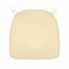 Cushion Vinyl Material Velcro Strap Ivory Color Front View