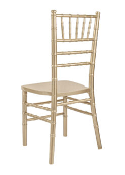 Gold ToughWood Chiavari Chair by Chivari Back CCWG-HU-T