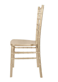 Gold ToughWood Chiavari Chair by Chivari Side CCWG-HU-T