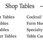 shop tables