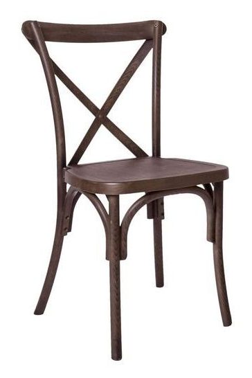 Chair Crossback Resin Fruitwood Z Series CXRF ZG T Front