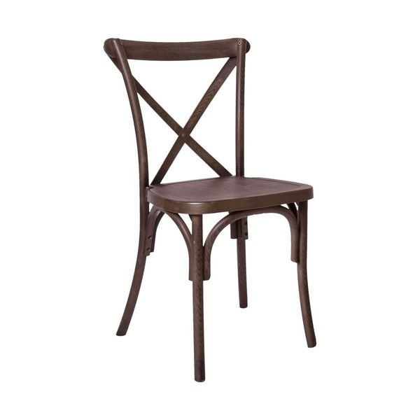 Chair Crossback Resin Fruitwood Z Series CXRF ZG T Right