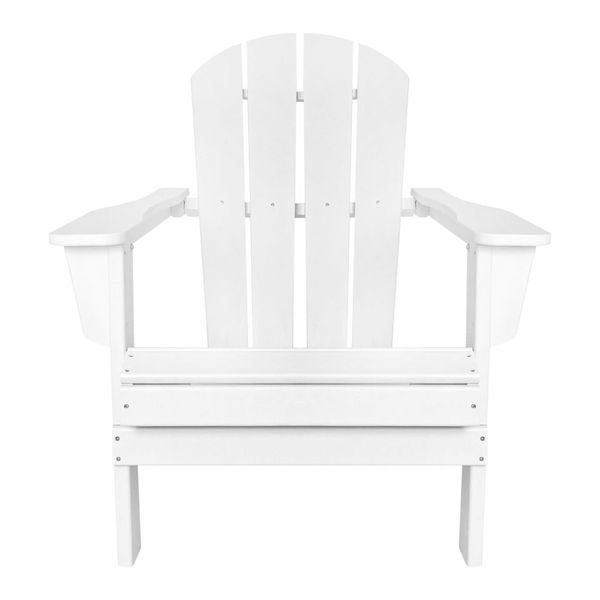 Chair Resin Adirondack White C Series CARW ADIRONDACK CX T Front