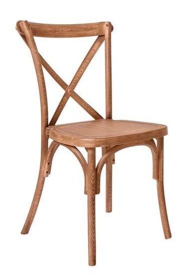 Chair Crossback Resin Chestnut Z Series CXRC ZG T Right