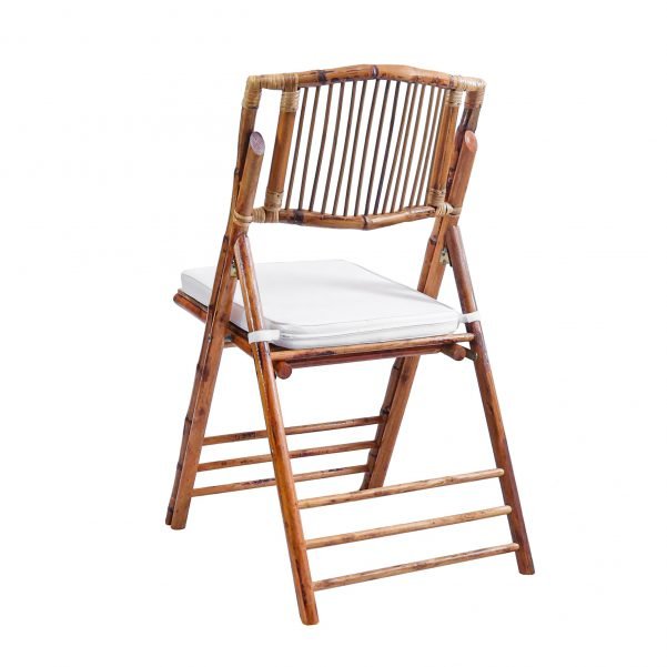 Chair Folding Bamboo H Series CFBAM HU T Cushion Chair Back