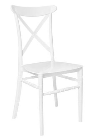 Chair Crossback BasicResin™ White SG Series CXPW v22 SG T Right