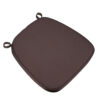 Brown 2.0" Thick Chiavari Chair Cushion CUSHSTRAPBRN-T