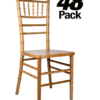 48 Chair Pack Dark Natural Toughwood CCWN-ZG-T-48