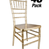 48 Chair Pack, Sparkling Glitter Gold Champagne ToughResin Chiavari Chair CCRCHGSP-MONO-AX-T-48