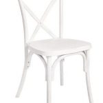 Chair Crossback Resin White Distressed Z Series CXRWD ZG T Right