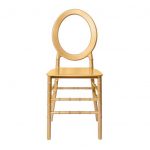 Chair Oval Ring Resin Gold Mono Frame ThinVisible Z Series CORRG MONO THIN ZG T Front