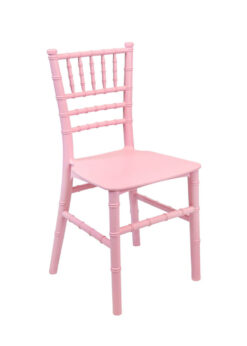 Pink Resin Children's Chiavari Chair by Chivari CCPP-KID-SG-T-5 Right