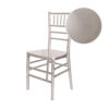 Sparkling Silver Champagne ToughResin Mono-Frame Chiavari Chair (Amazing Unique Color) by Chivari CCRCHSSP-MONO-AX-T Chair Swatch