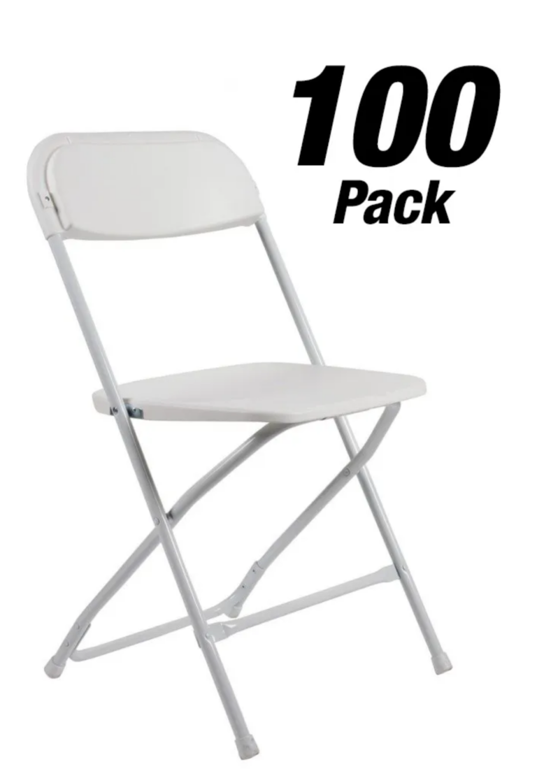 Buy white best sale folding chairs