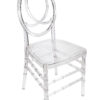 Clear Resin Infinity Chair 45 CIRCC-ZG-T