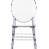 Clear Resin ProClear Solid Oval Chair CORSC-ZG-T