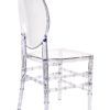 Clear Resin ProClear Solid Oval Chair CORSC-ZG-T