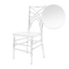 Chameleon Resin Clear Chiavari Chair by Chivari Left CCMRC-ZG-T